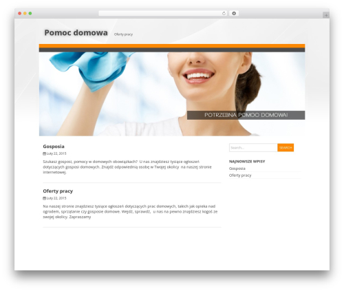WordPress theme Dream - pomocdomowa.com
