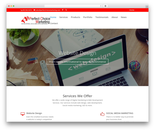 Divi_module_menu WordPress plugin - perfectchoicemarketing.com
