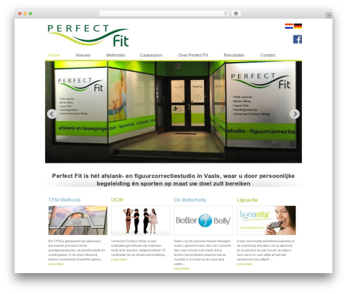 WordPress theme Genesis - perfectfitstudio.nl