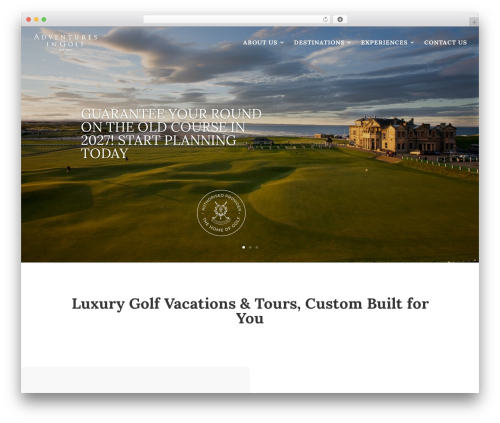 Divi supertabs WordPress plugin - adventures-in-golf.com