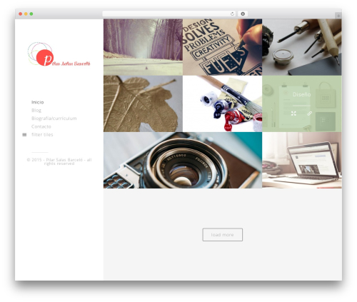 WordPress theme Nikka - pilarsalas.com