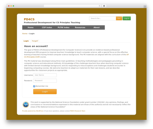 Breadcrumb (breadcrumb) free WordPress plugin - pd4cs.org/login-2