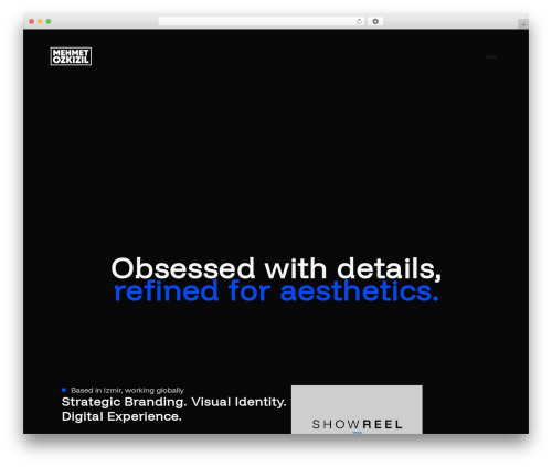 WordPress theme Rayo - mehmetozkizil.com