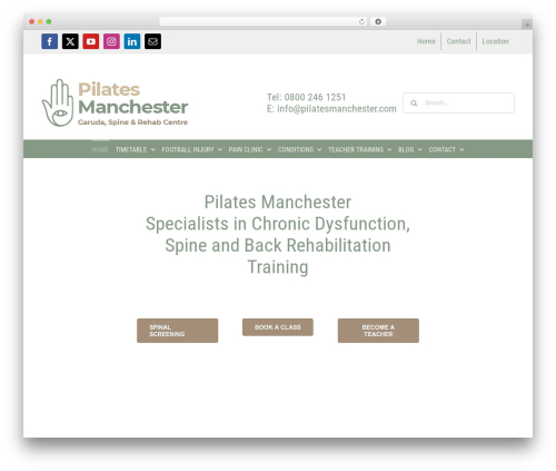 Double opt in WordPress plugin - pilatesmanchester.com