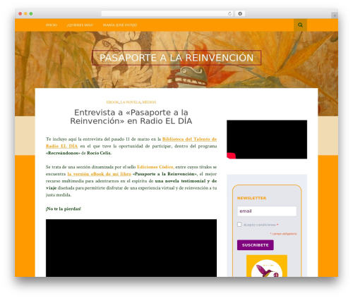Bulan WordPress theme - pasaportealareinvencion.com