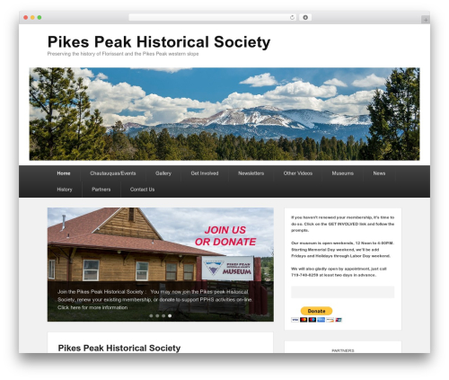 Plugnedit WordPress plugin - pikespeakhsmuseum.org