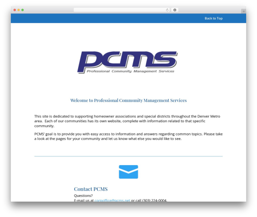 Divi WordPress theme - pcms.net