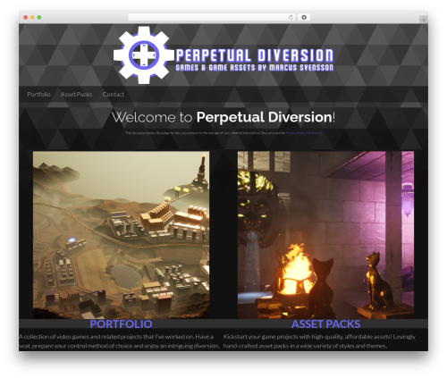 Flat Bootstrap best free WordPress theme - perdiv.com
