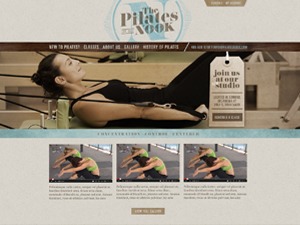 Pilates Nook WordPress theme by Hal Gatewood
