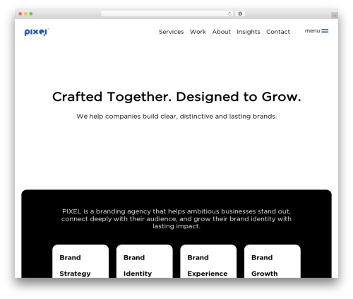 Pixel WordPress website theme - pixel.tn