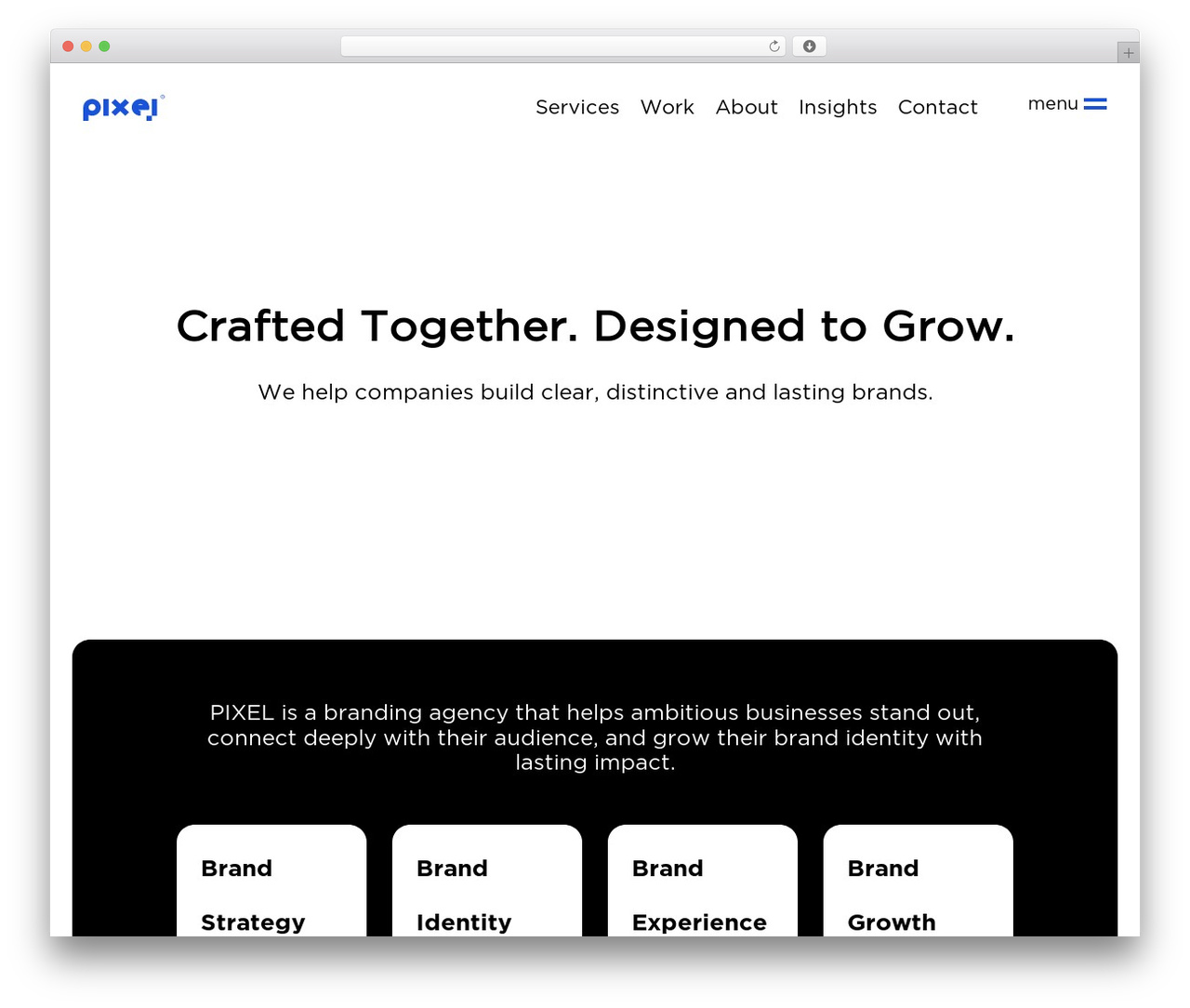 Pixel WordPress website theme - pixel.tn