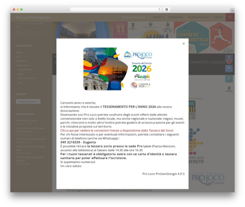 Cresta Social Share Counter (cresta-social-share-counter) free WordPress plugin - prosangiorgio.it
