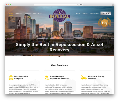 Theme WordPress Beaver Builder Theme - imperialrecovery.com