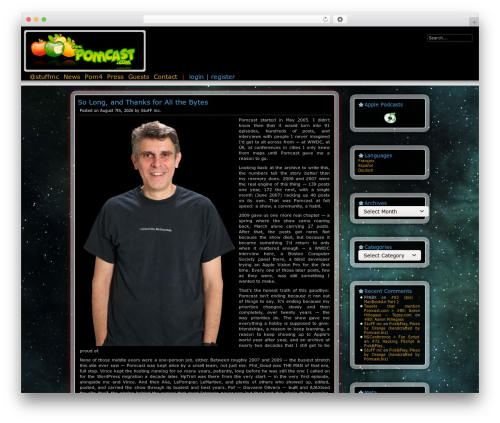Podpress WordPress plugin - pomcast.com