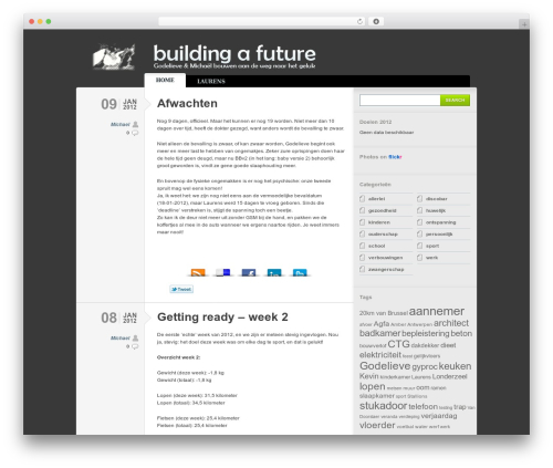 Theme WordPress Typebased - pilaeten.be