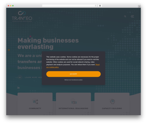 Transeo WordPress theme - transeo-association.eu