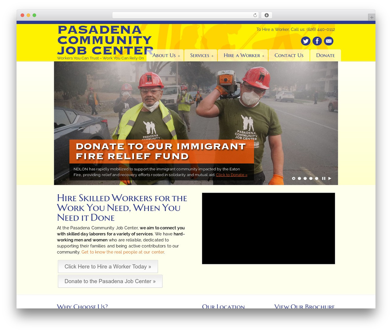 U-Design theme WordPress - pasadenajobcenter.com