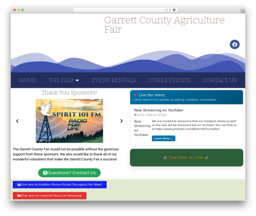 Cookiez WordPress plugin - garrettcountyfair.org