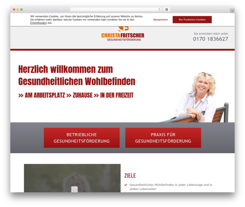 WordPress theme Hello Elementor - christa-fritscher.de