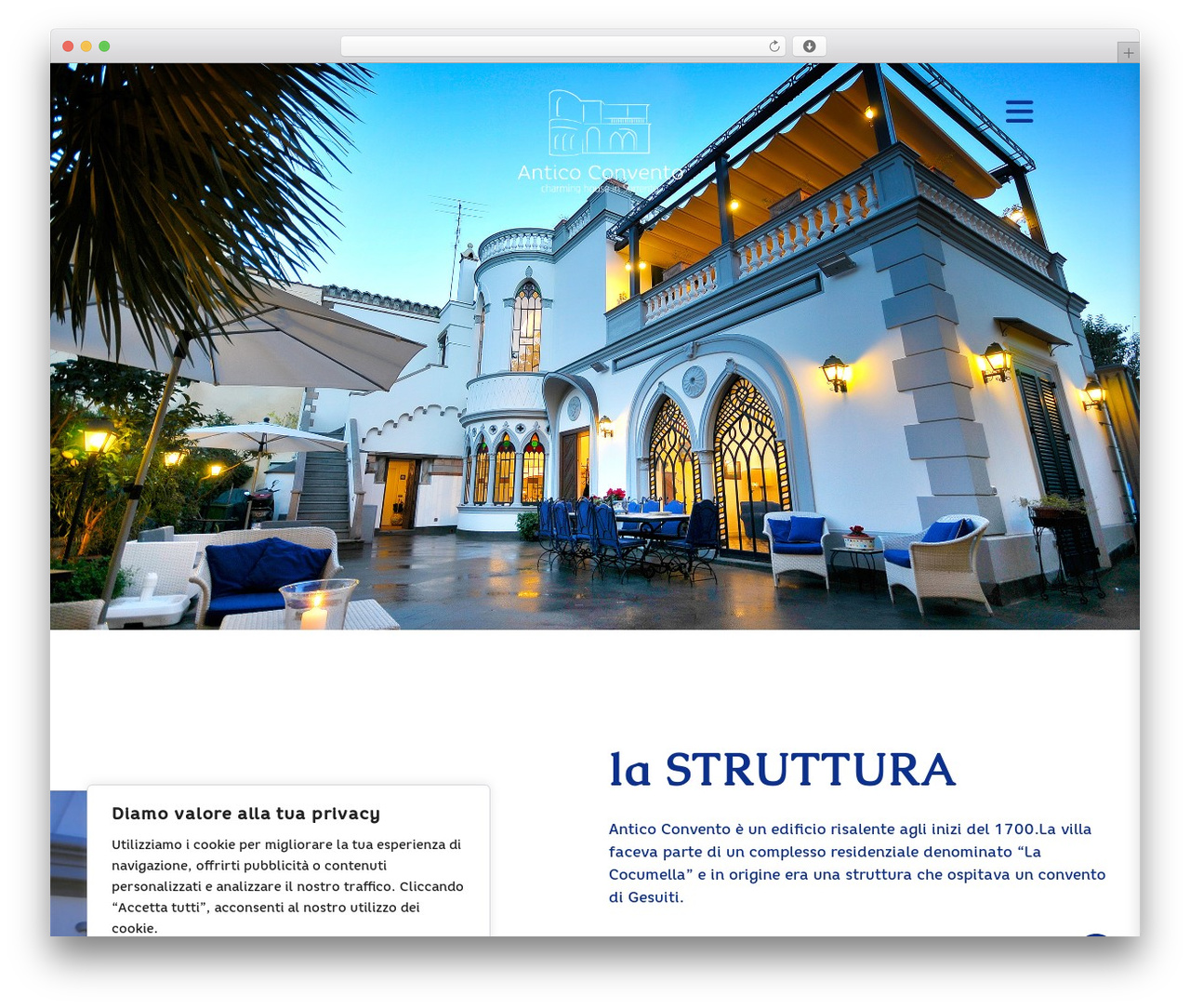 WordPress theme MF - anticoconventosorrento.com