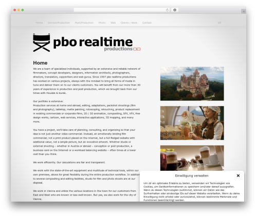 WordPress theme pborealtime - pborealtime.at