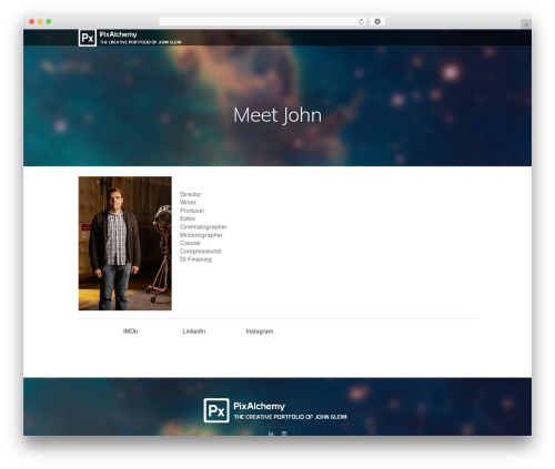 WordPress theme Supernova - Multi-Purpose Theme - pixalchemy.tv