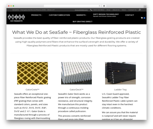 WordPress theme The7 - seasafe.com