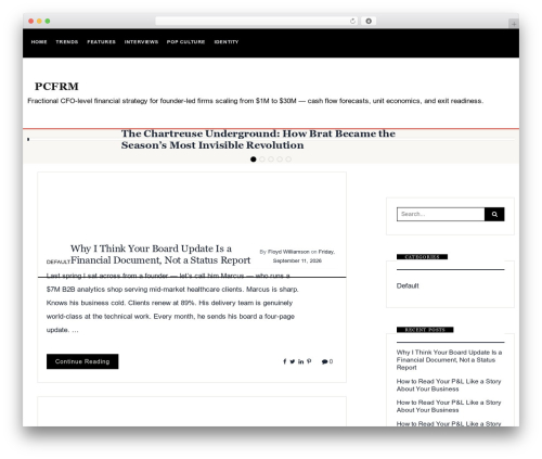 Writee theme WordPress free - pcfrm.com Writee theme WordPress free - pcfrm.com