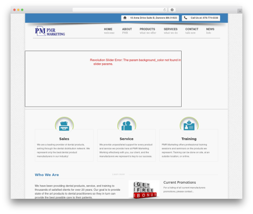 Best WordPress theme Mark2 Multi-Purpose WordPress Theme - pmrdental.com