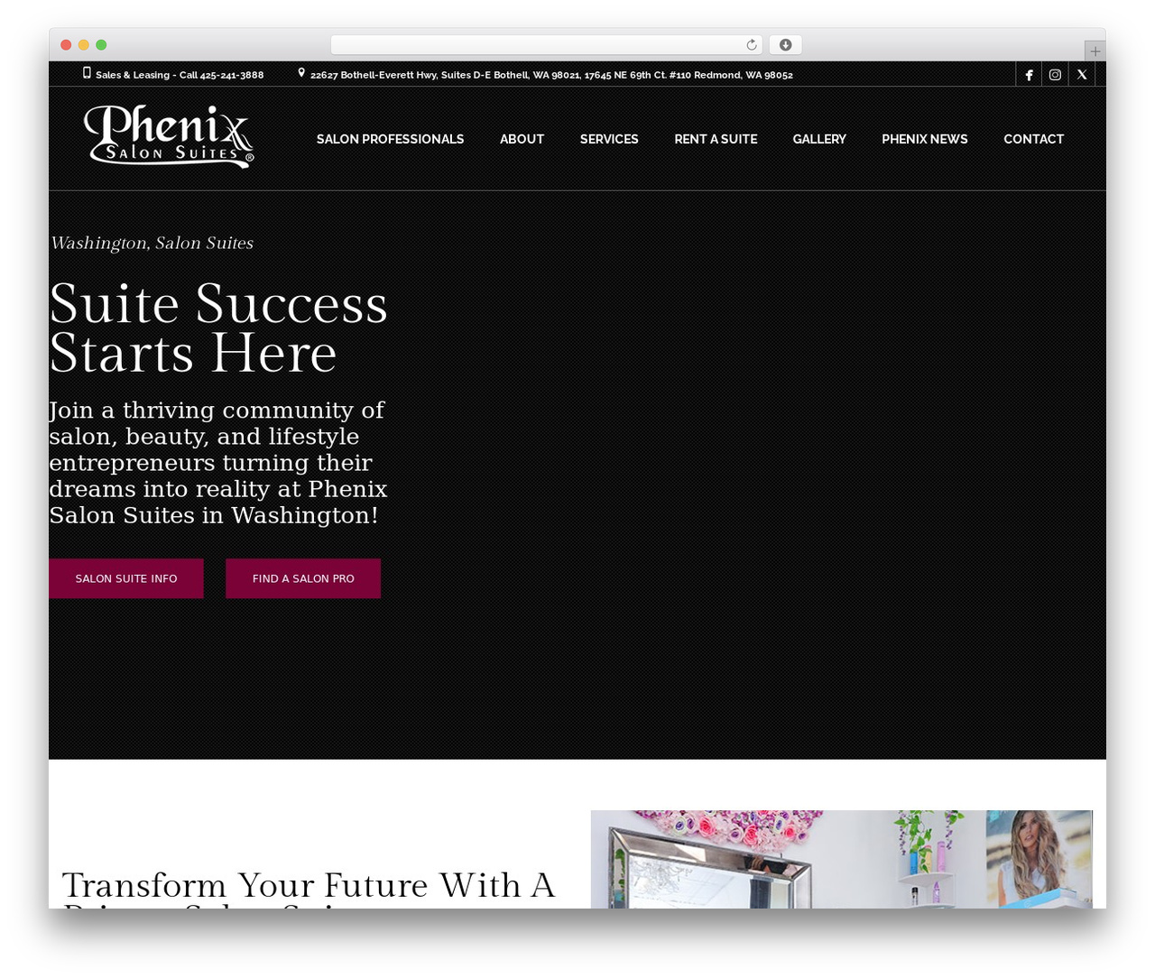 Coiffeur theme WordPress - phenixseattle.com Coiffeur theme WordPress - phenixseattle.com