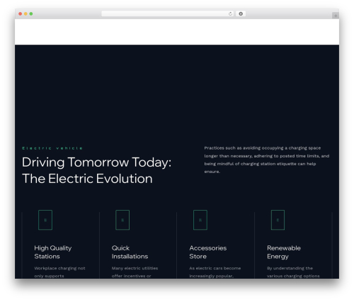 Equant premium WordPress theme - plugandgo.ch