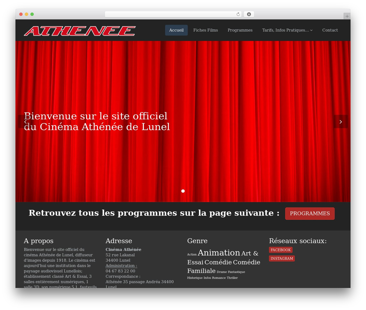 Flat Theme WordPress theme - atheneecinema.com Flat Theme WordPress theme - atheneecinema.com