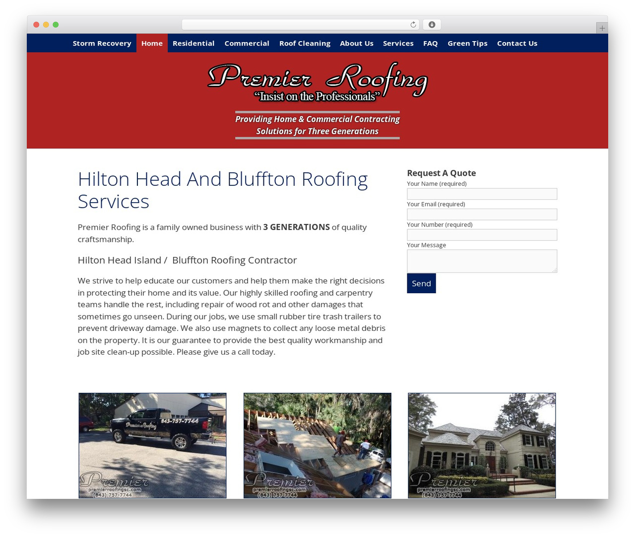 GeneratePress top WordPress theme - premierroofingsc.com