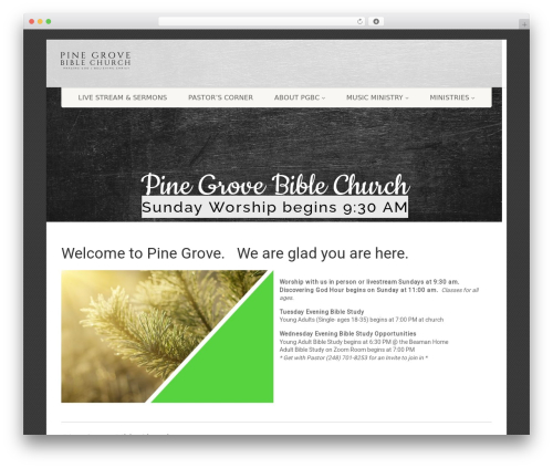 Isermons WordPress plugin - pinegrovebible.org