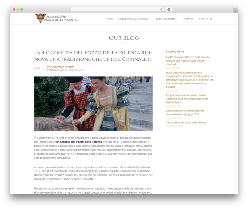 OneUp top WordPress theme - pozzodellapolenta.it
