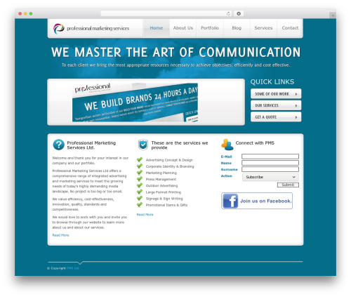 PMS Ltd. Theme WP theme - pms.com.mt
