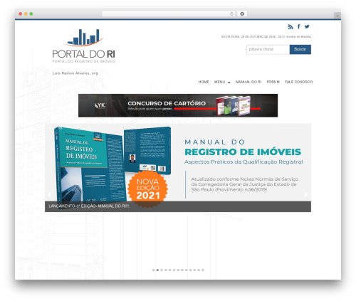 Portal do RI Responsive Theme WordPress theme - portaldori.com.br