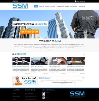 SSM WordPress theme SSM WordPress theme