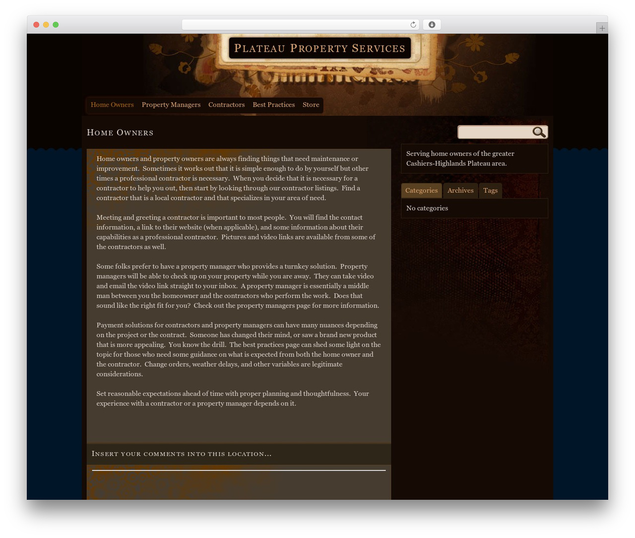 Theme WordPress MT dark - plateaupropertyservices.com Theme WordPress MT dark - plateaupropertyservices.com