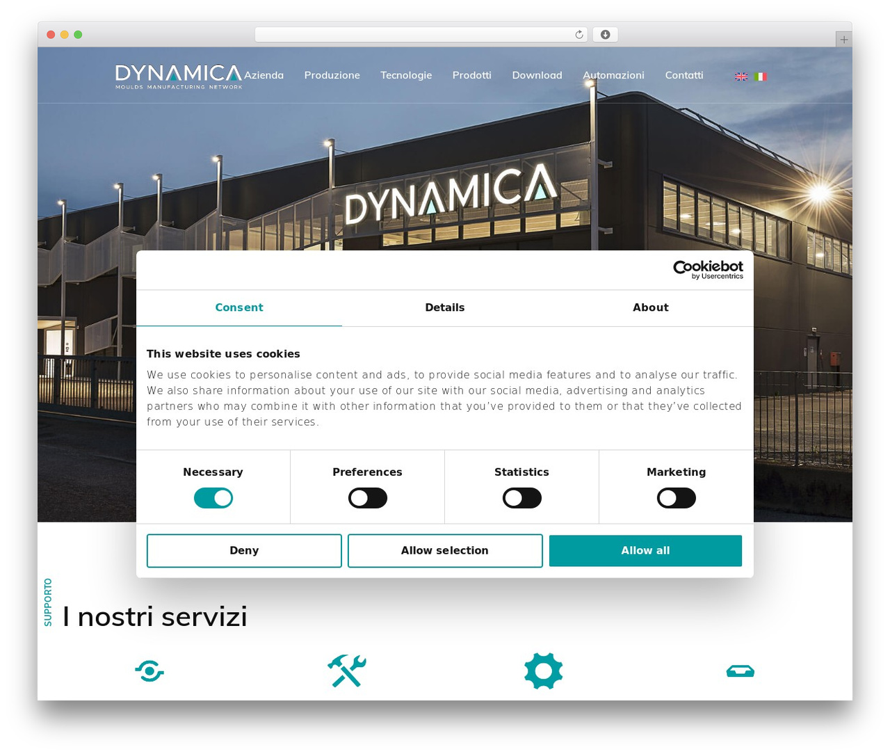 Theme WordPress Stal - dynamicasrl.com