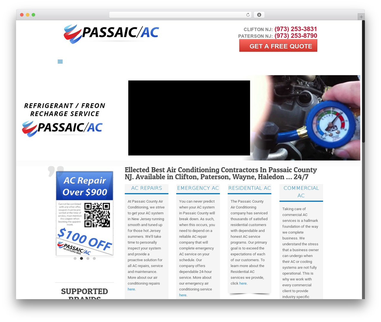 WordPress theme Betheme - passaicac.com