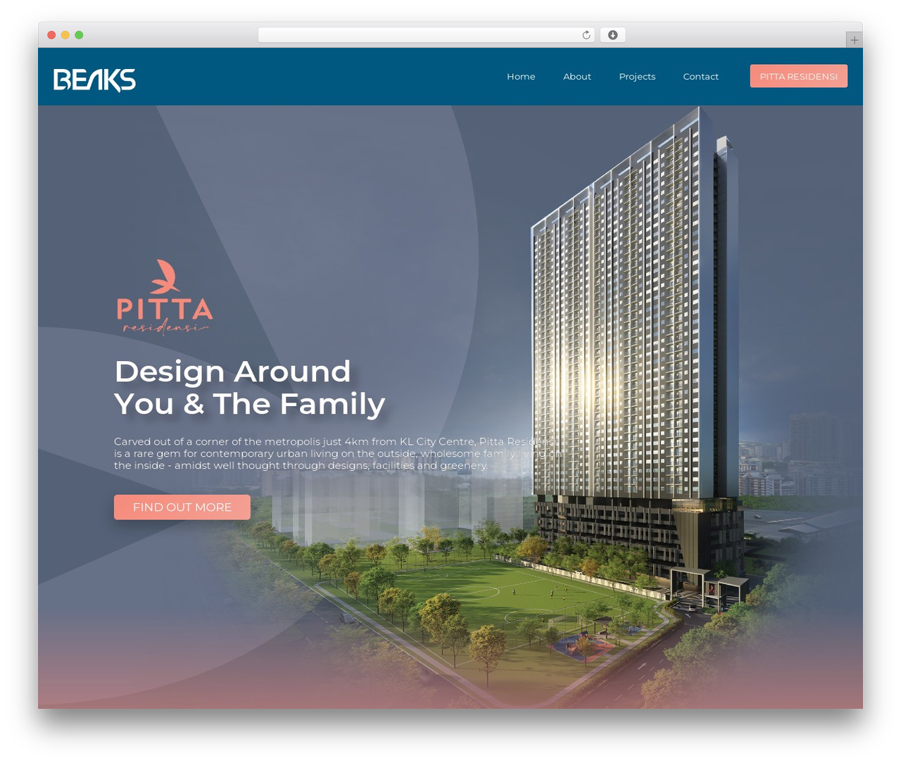 WordPress theme BuildPro - beaks.my