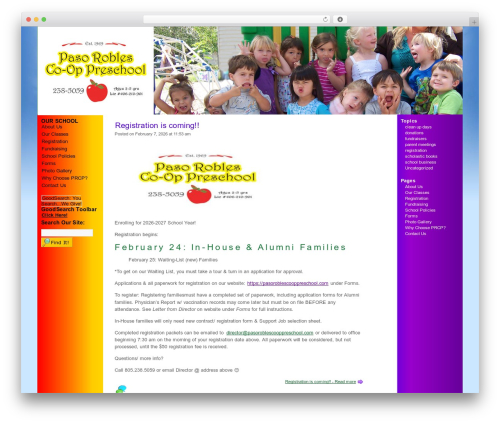 WordPress theme KidPaint - pasoroblescooppreschool.com WordPress theme KidPaint - pasoroblescooppreschool.com