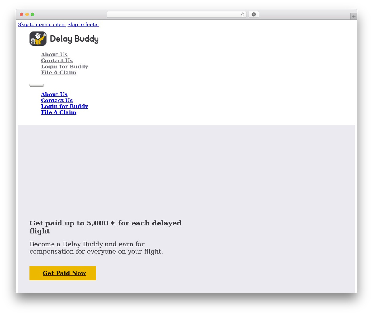 Bricks WP theme - delaybuddy.com Bricks WP theme - delaybuddy.com