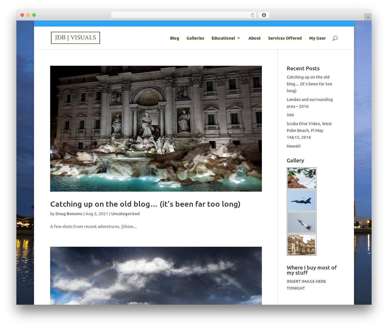 Divi WordPress theme - jdbvisuals.com Divi WordPress theme - jdbvisuals.com