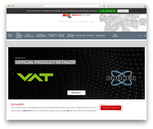 Mapsvg WordPress plugin - alliance-concept.com