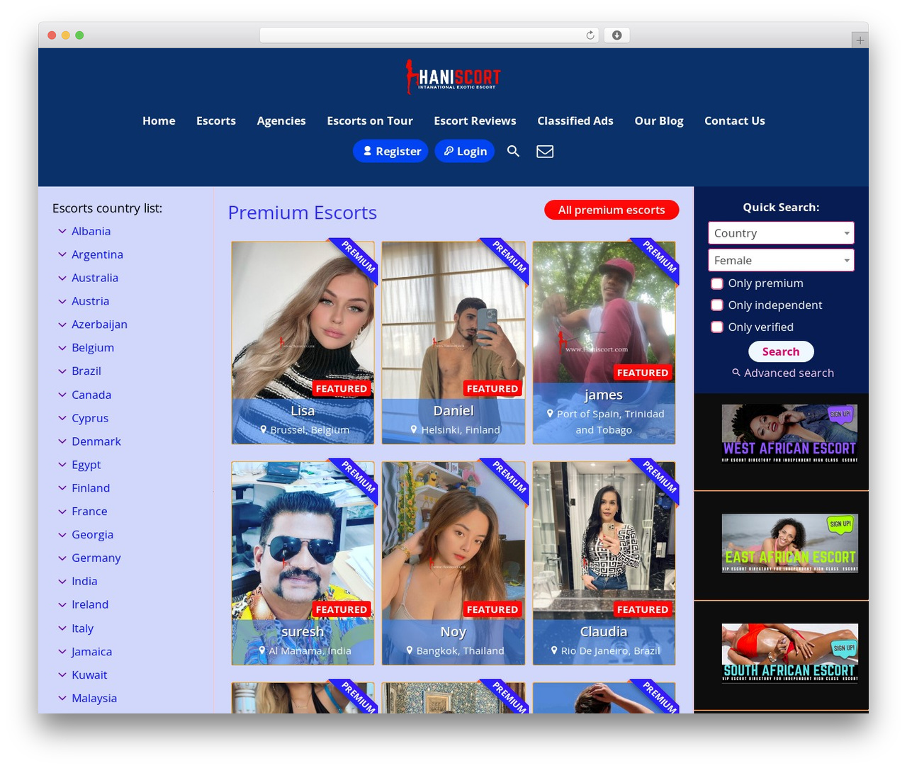 EscortWP theme WordPress - haniscort.com EscortWP theme WordPress - haniscort.com