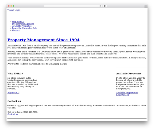 WP-Property – WordPress Powered Real Estate and Property Management (wp-property) free WordPress plugin - pmrchomes.com