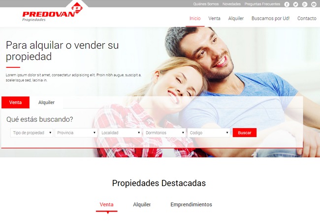 Predovan WordPress theme by QKStudio