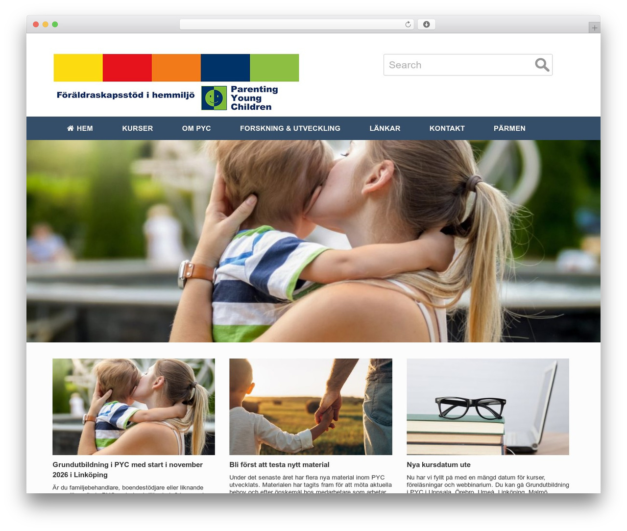 PYC WordPress theme - pyc.se